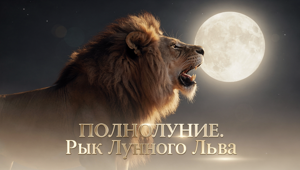полнолуние во льве