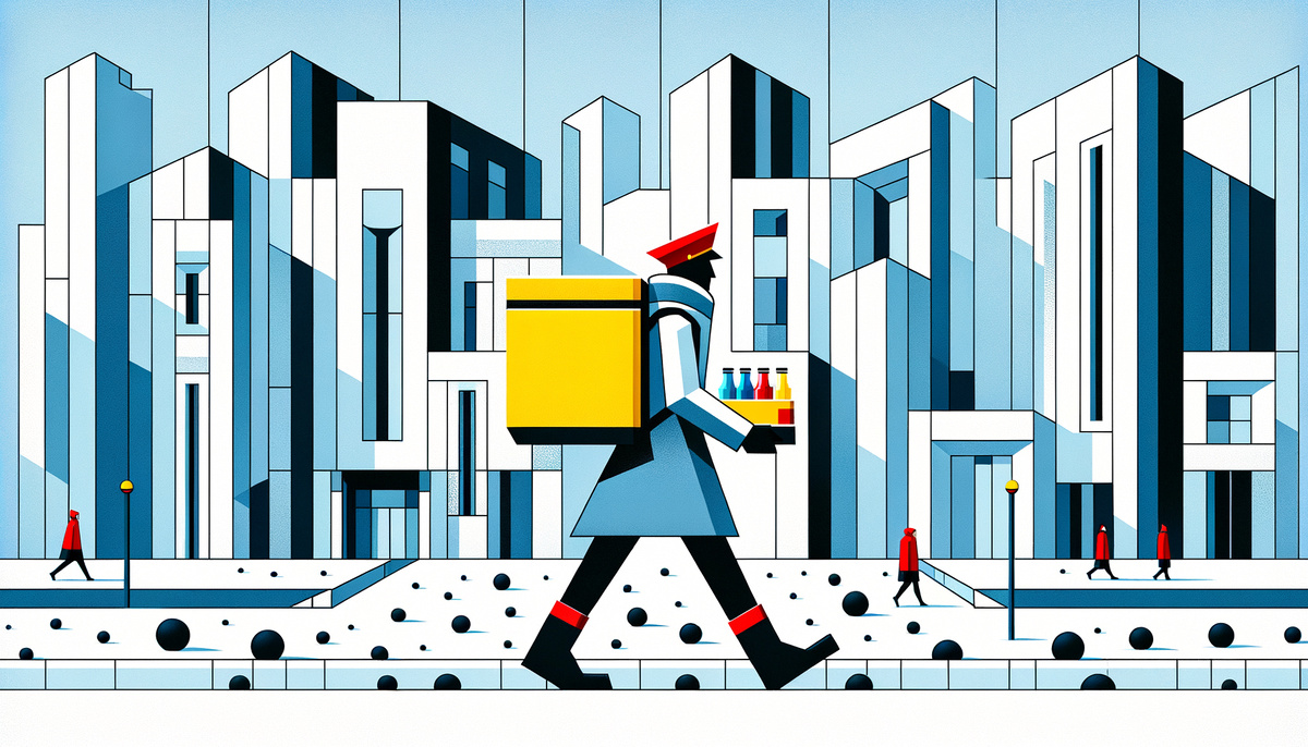 4200 пешим курьером