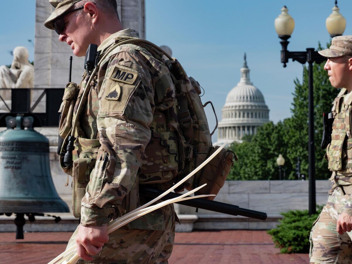    Военные Национальной гвардии в Вашингтоне | © AP Photo / J. Scott Applewhite