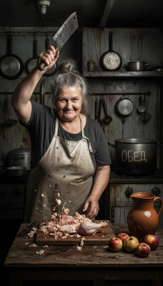 Жрите чё дам 