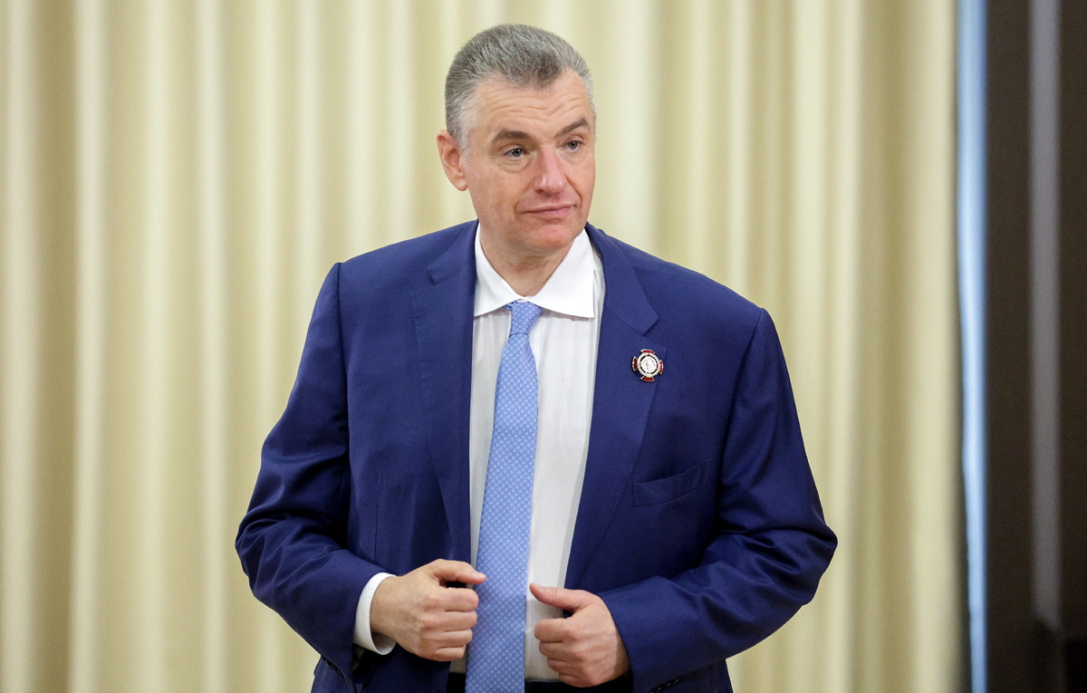    Глава партии ЛДПР Леонид Слуцкий  Сергей Булкин/ТАСС