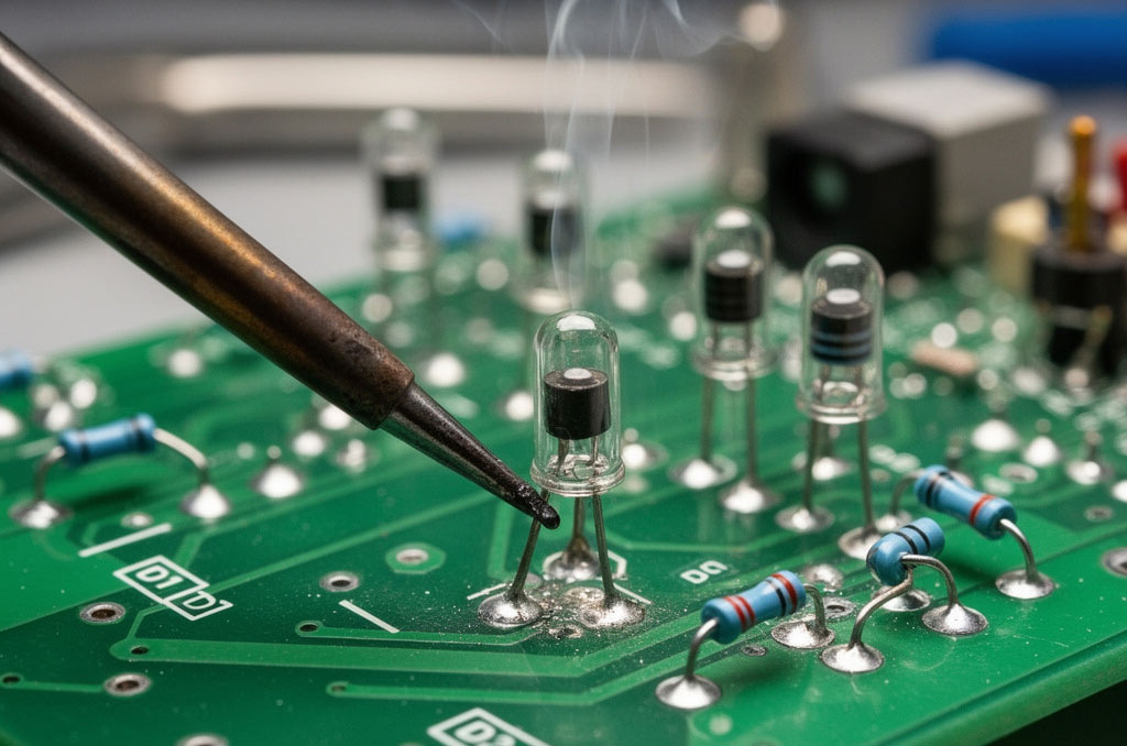    Полное руководство по пайке и отпайке SMD-диодов: от новичка до профи