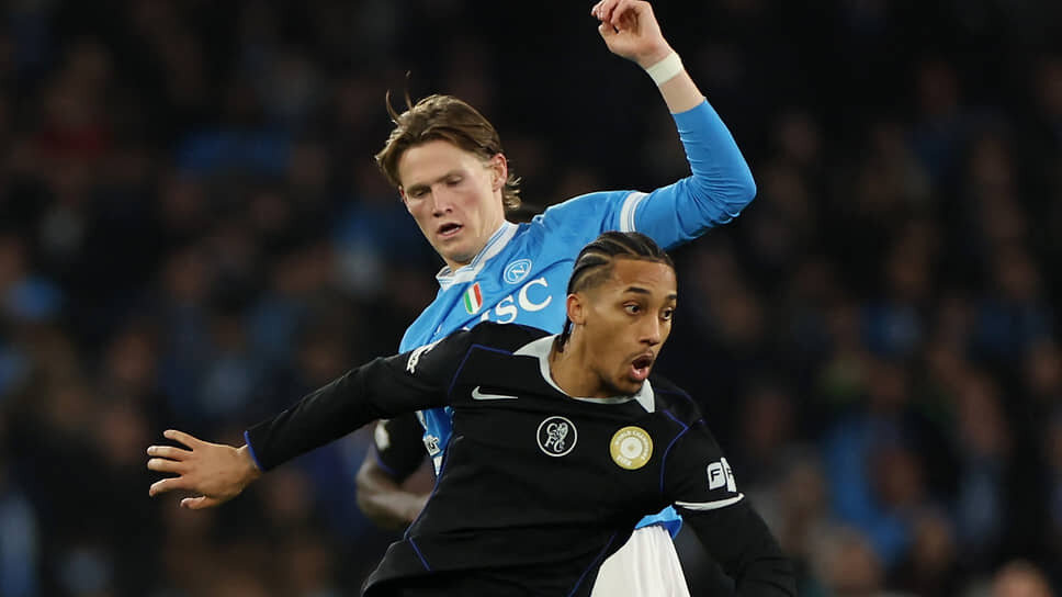 Нападающий «Челси» Жуан Педро.📷Фото: Ciro De Luca / Reuters