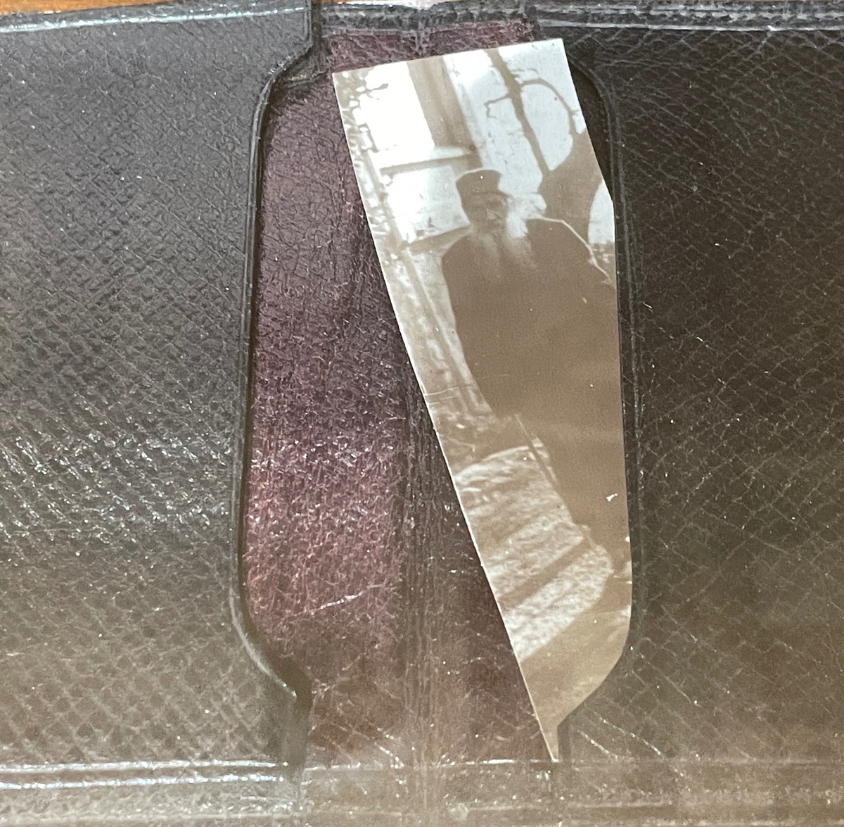 Порткарт А.П. Чехова с фотографией Л.Н. Толстого