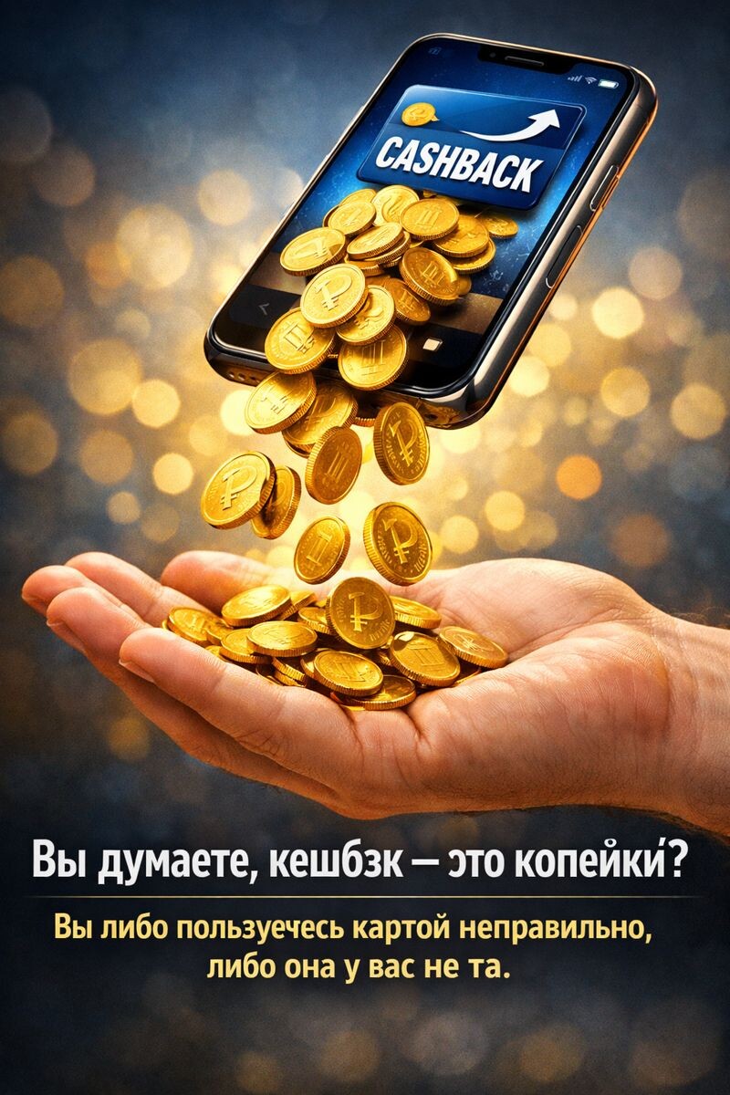 Карта с кешбэком.