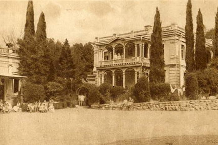 Имение Романовых Ай-Тодор в Крыму, фото 1910-х годов.