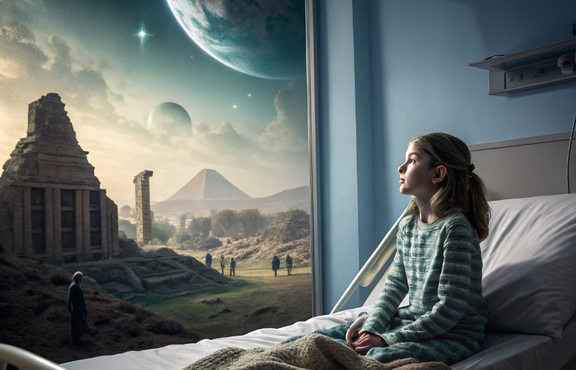 Девочка из России вышла из комы и рассказала о "Большой затирке" в прошлом и - в Будущем.