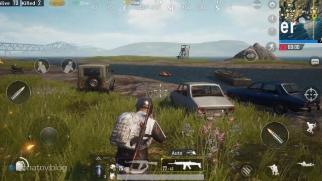    Геймплей в PUBG Mobile