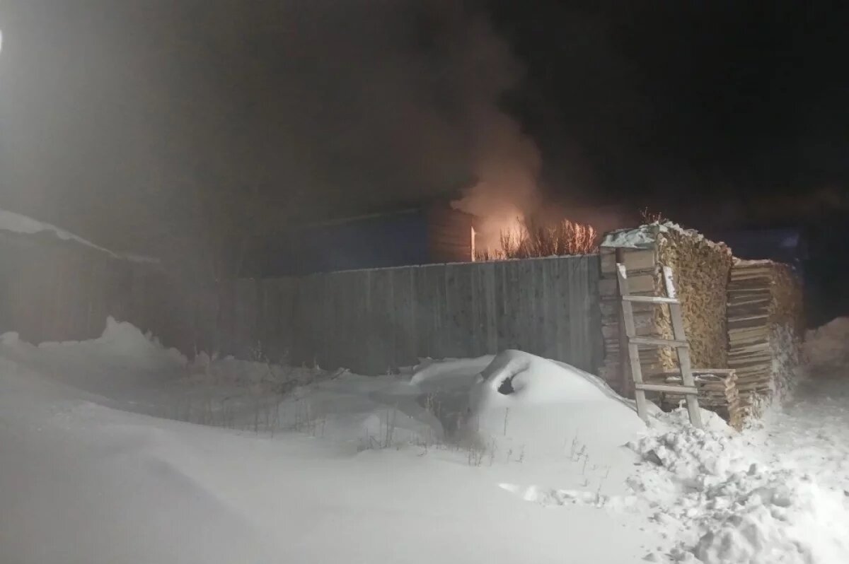    В Чунском районе в огне погиб 47-летний мужчина