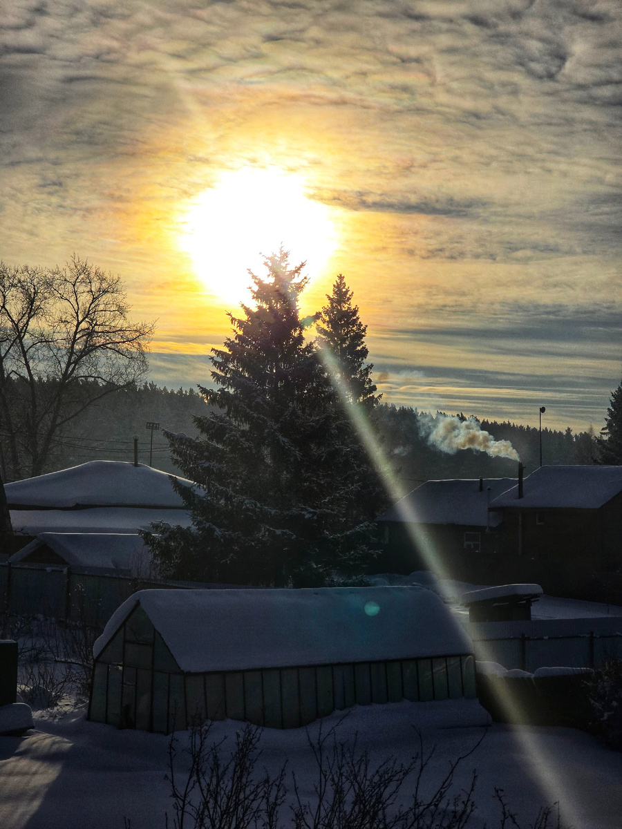 Утро одного морозного дня