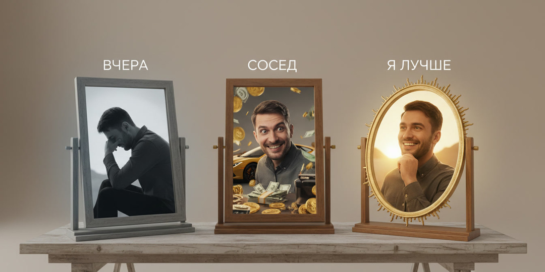 Три зеркала, в которые мы смотрим. Какое из них воруёт твою радость?