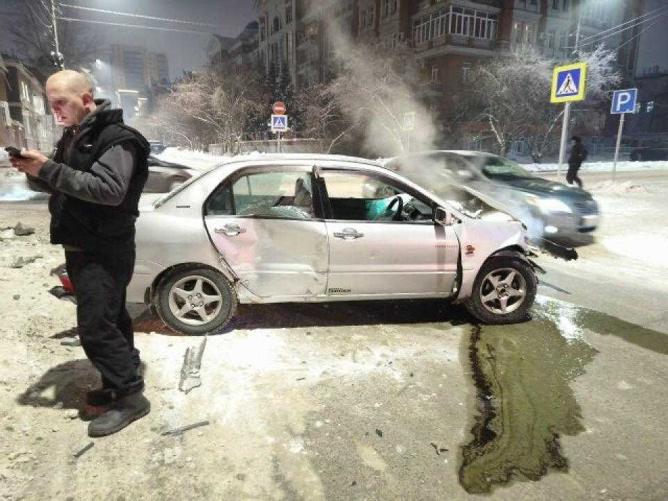    ДТП в Барнауле . Источник: "Инцидент Барнаул"