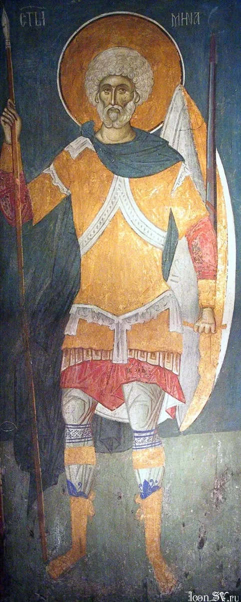Святой Мина. Изображение из интернета