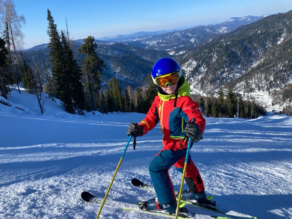 Ваня полюбил легкий фрирайд
