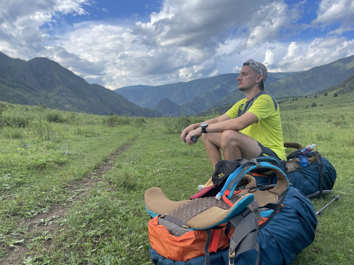 5 минут отдыха - и снова в путь!