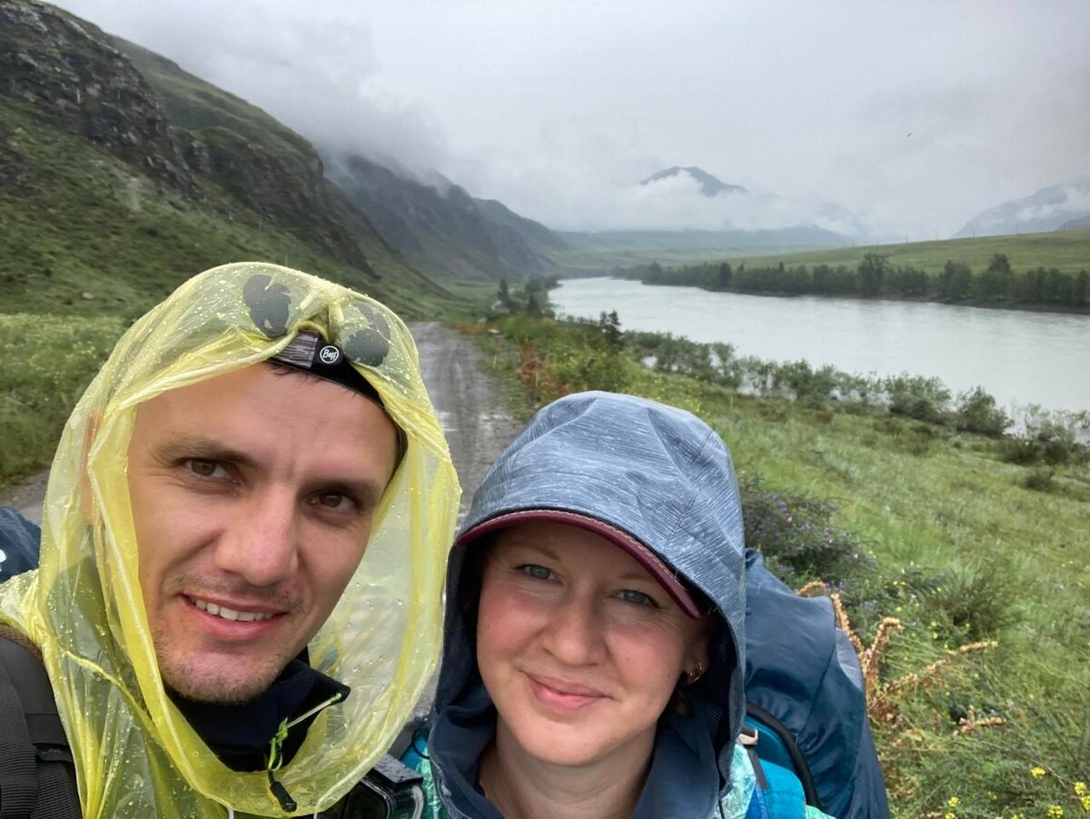 В начале пути. Ещё полны сил и энергии.