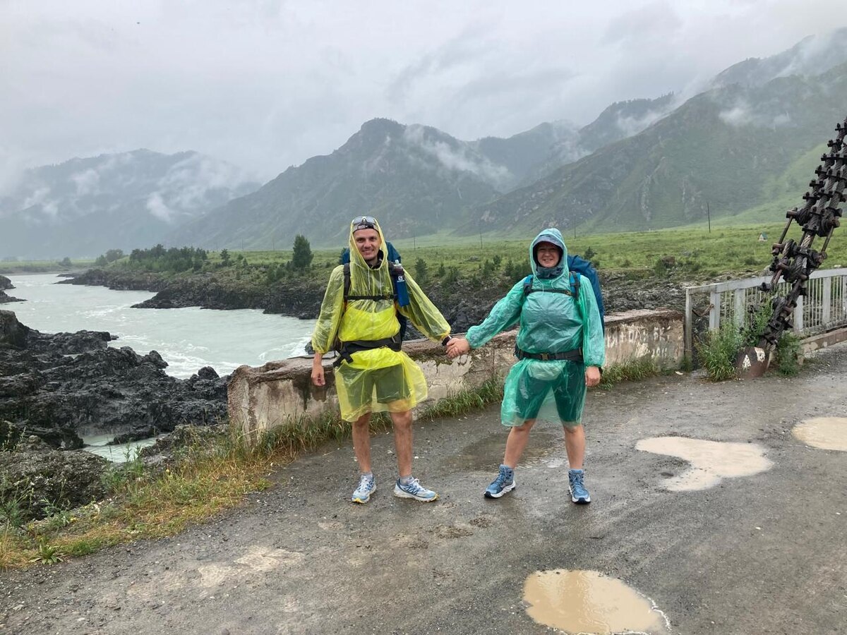 Наша стартовая точка - Ороктойский мост.