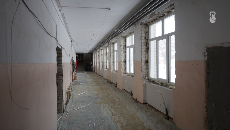    Школу ни разу капитально не ремонтировали за 90 лет Фото: Дмитрий Ахмадуллин / / ИА «Победа26»