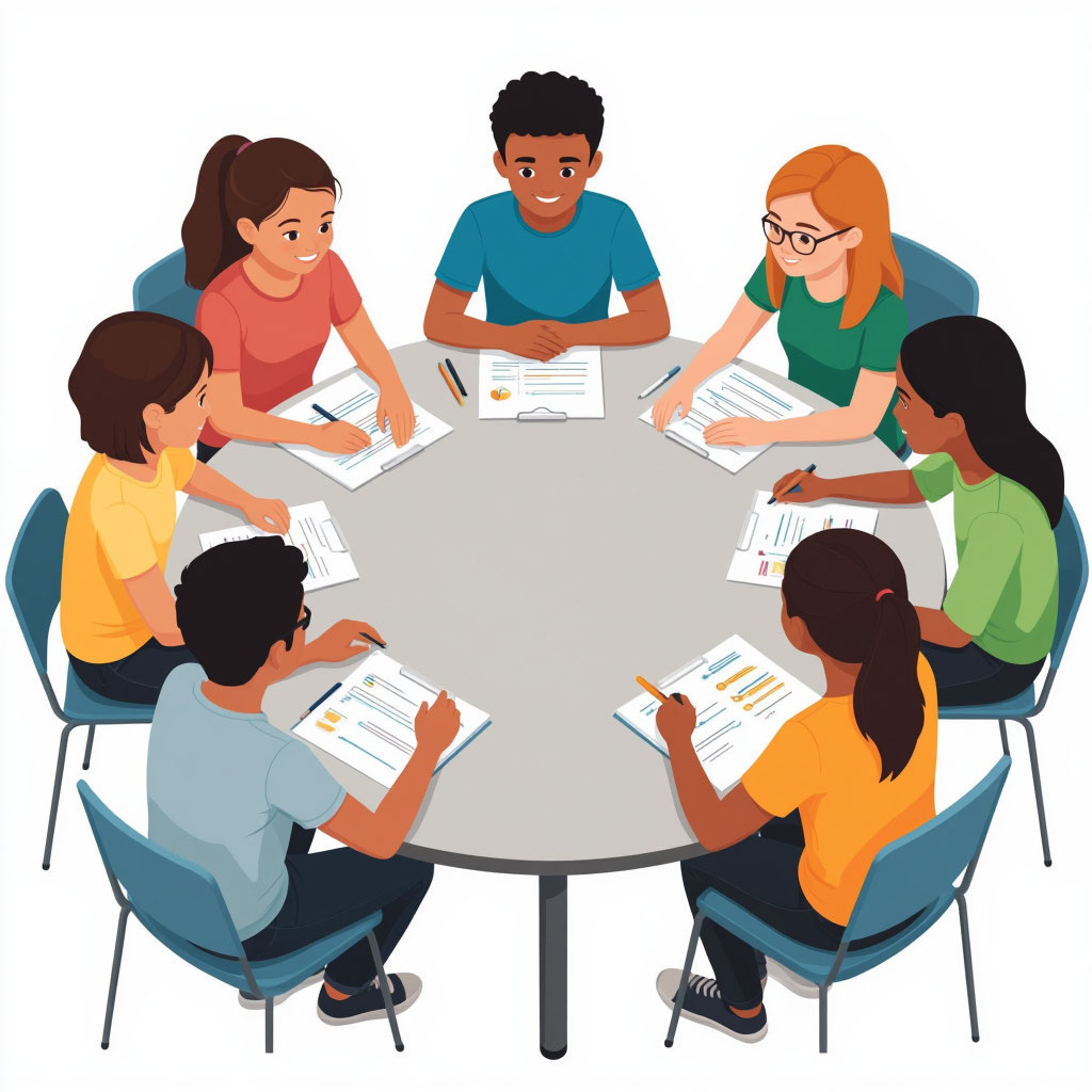 Так видит ИИ гуманную педагогику)