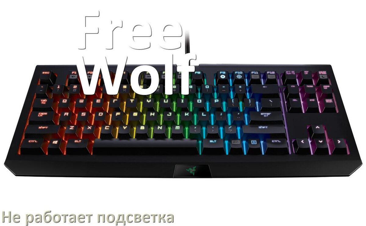 
Почему не работает подсветка клавиатуры Free Wolf и не включается