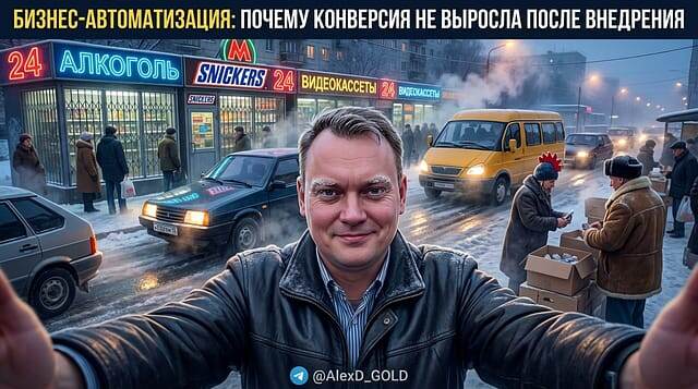    Почему долгожданная автоматизация не приносит ожидаемого роста конверсии? Ответ кроется в деталях реализации. Алексей Доронин