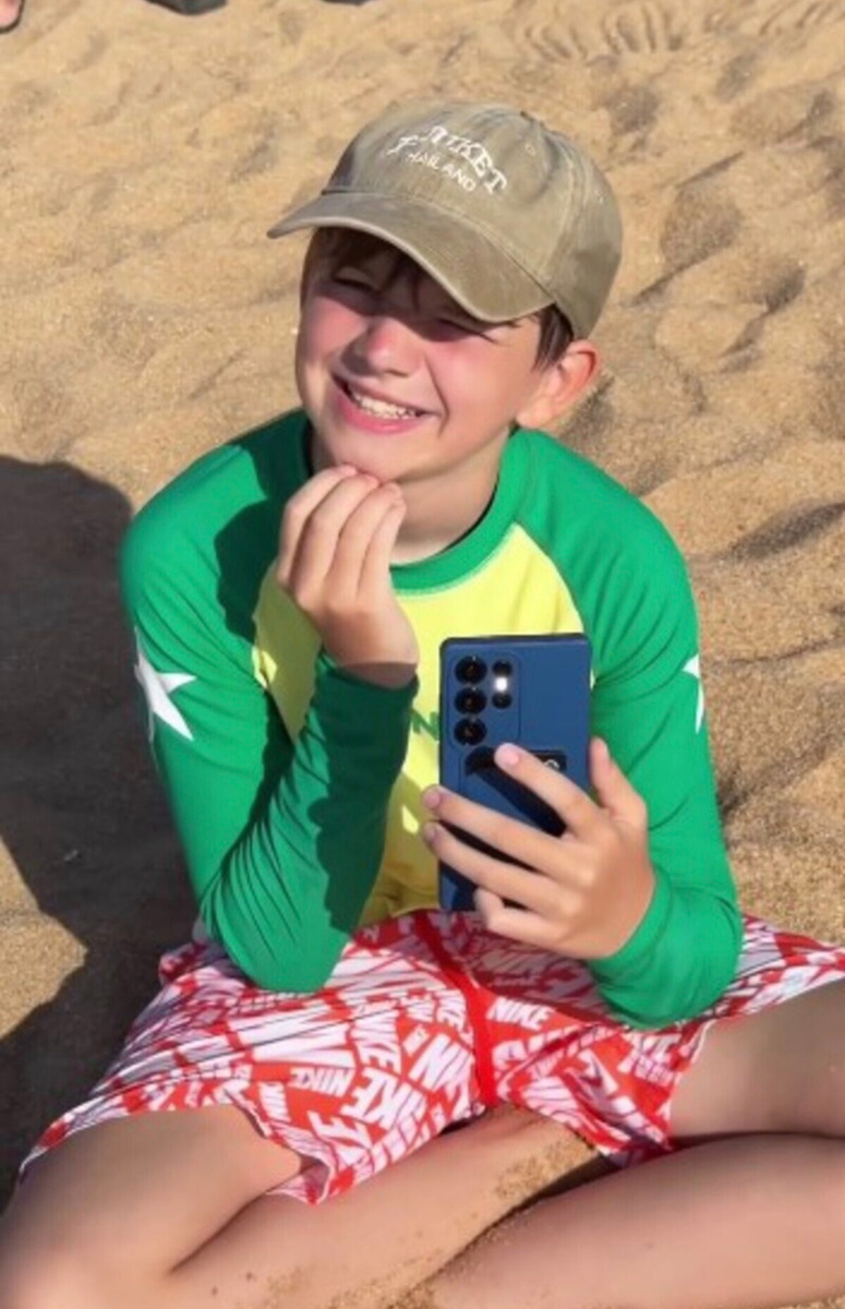    11-летний сын Екатерины Вилковой и Ильи Любимова. Фото: Instagram (Запрещён в РФ) @oldkavilochka