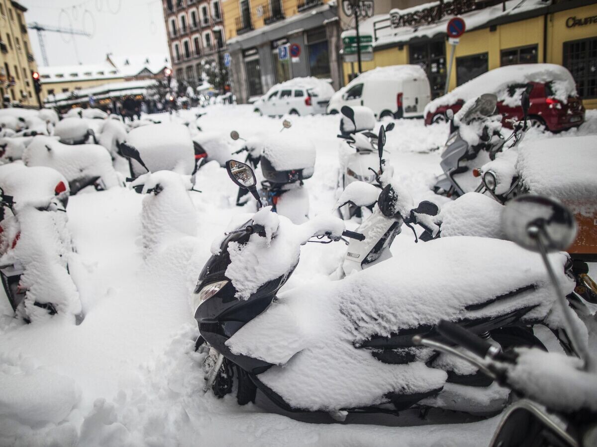   Снегопад в Мадриде | © РИА Новости / Бруно Тевенин