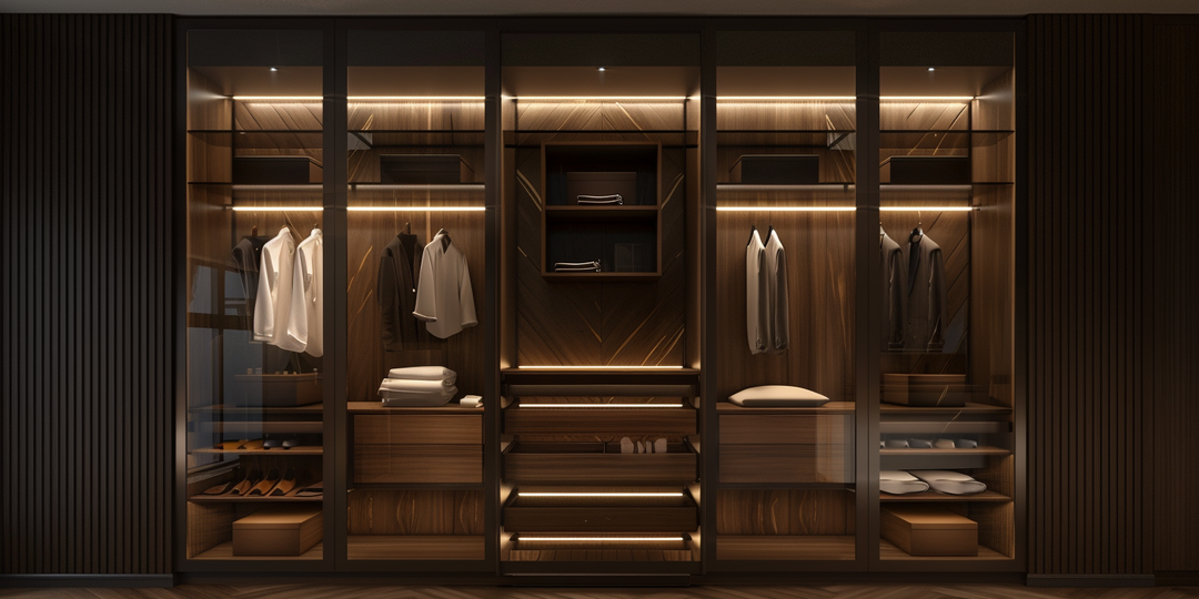 Встраиваемый шкаф в интерьере: искусство бесшовного хранения