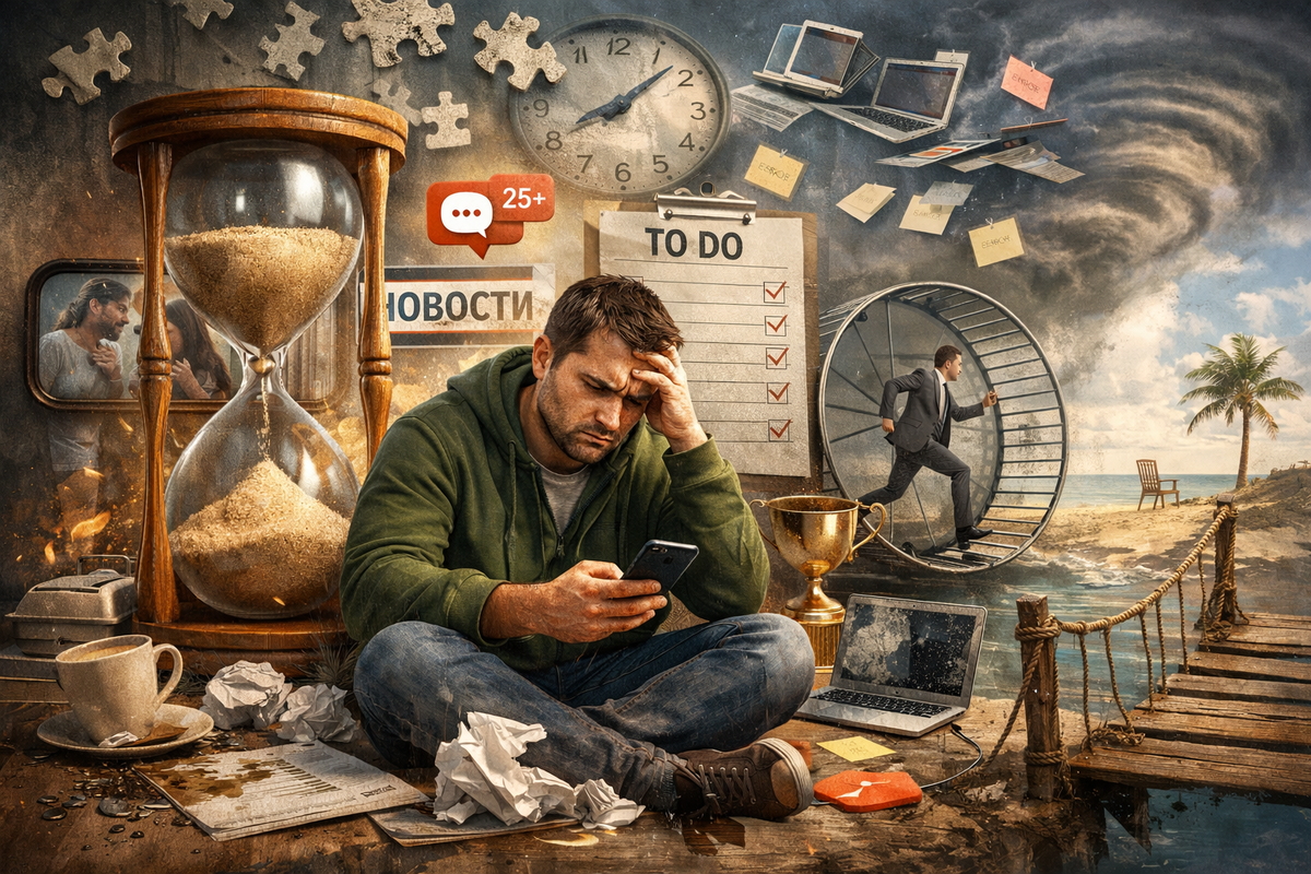 Пять абсолютно невинных привычек, которые на самом деле портят твою жизнь (и как я сам в это вляпался)