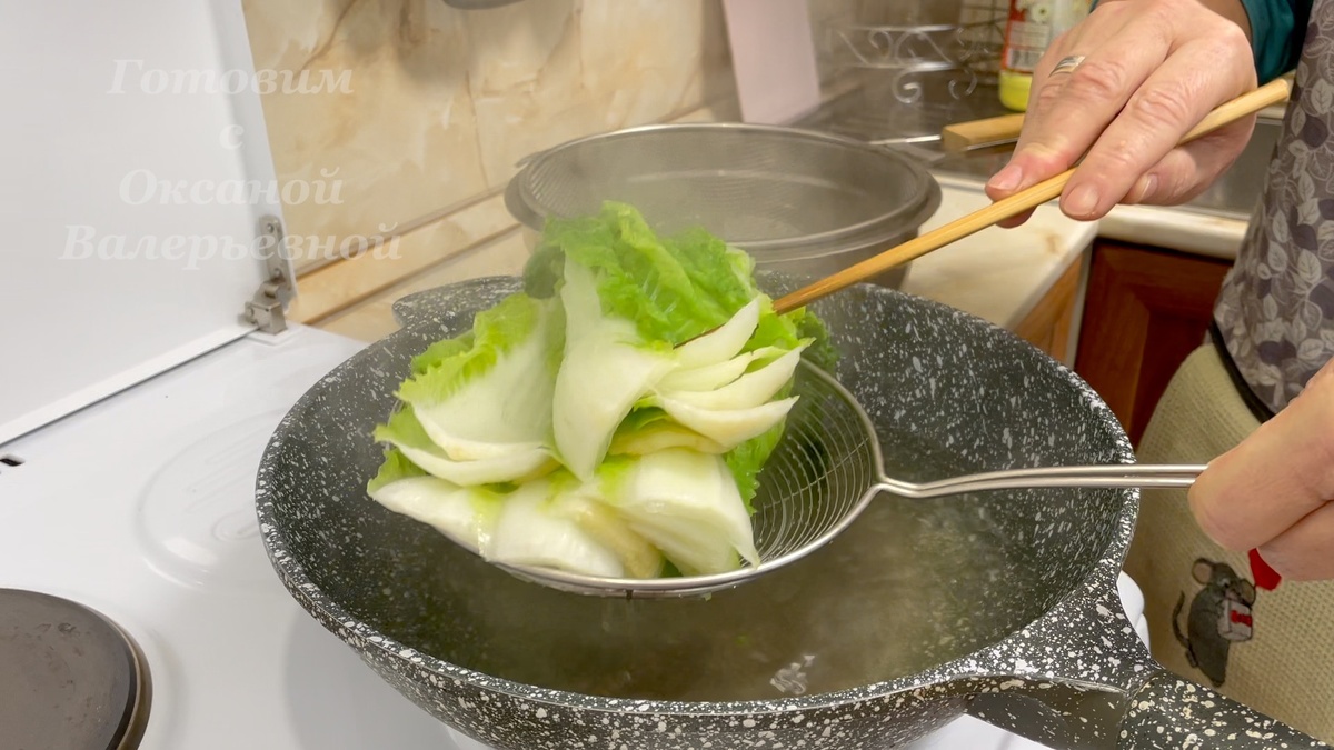 Бланшируем капусту