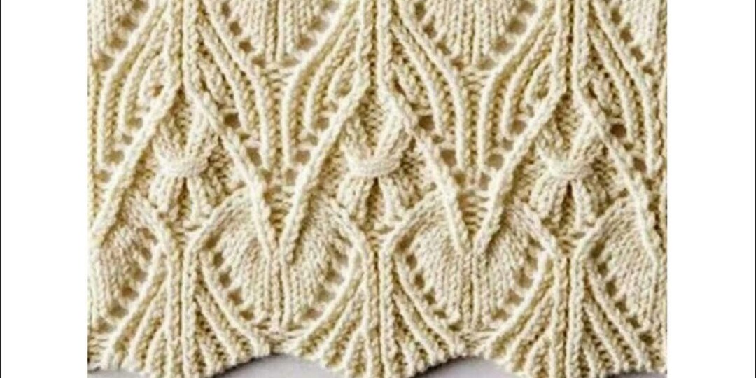 Восточные узоры в вязании спицами и крючком.