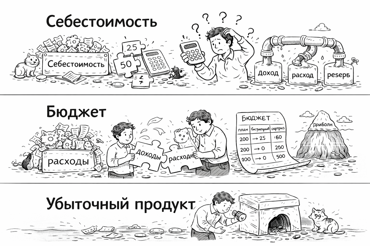 Для тех, которому нужно перестать спорить о цифрах и начать сравнивать заказы, партии, переделы и услуги одной логикой.