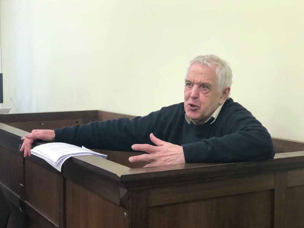 Александр Гапоненко в суде © соцсети