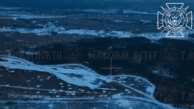    Позиции ВСУ в Сумской области посетили управляемые ФАБы. Видео: "Северный Ветер"