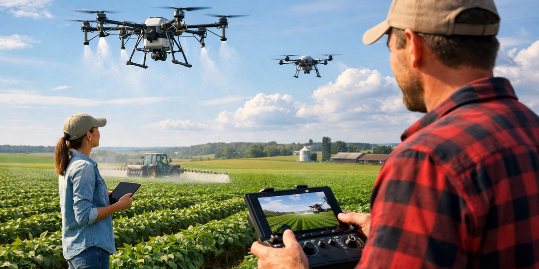Сельскому хозяйству не хватает агродронов: спрос есть, а техники — нет