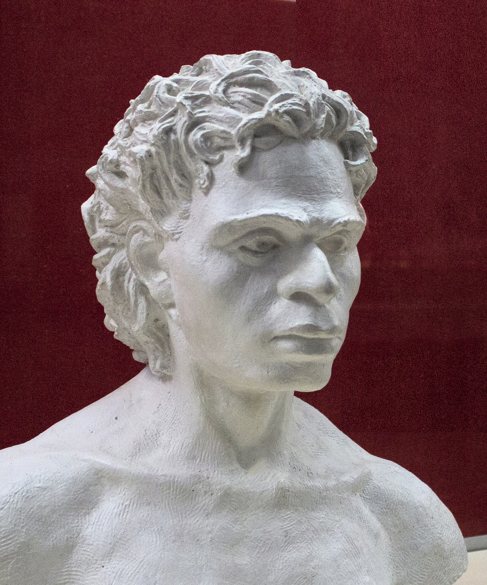 Скульптурная реконструкция Homo sapiens со стоянки Костенки 14. Автор М.М. Герасимов