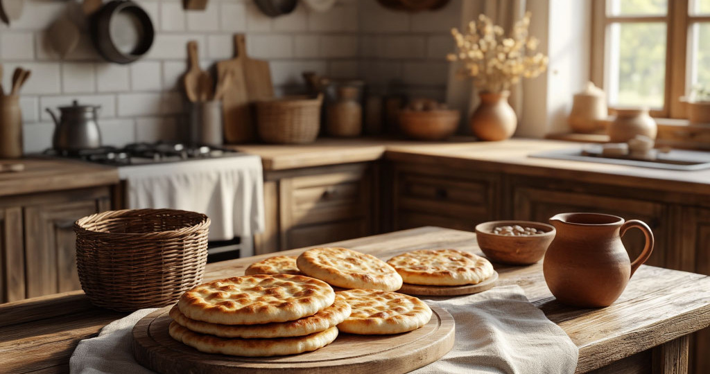 Почему в старину лепёшки пекли чаще хлеба - и почему это было разумно