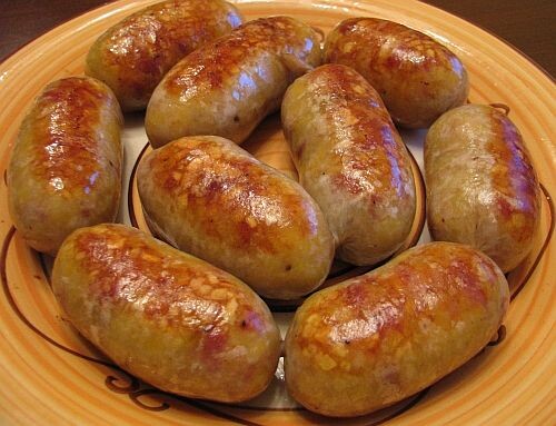 Картофельная колбаса