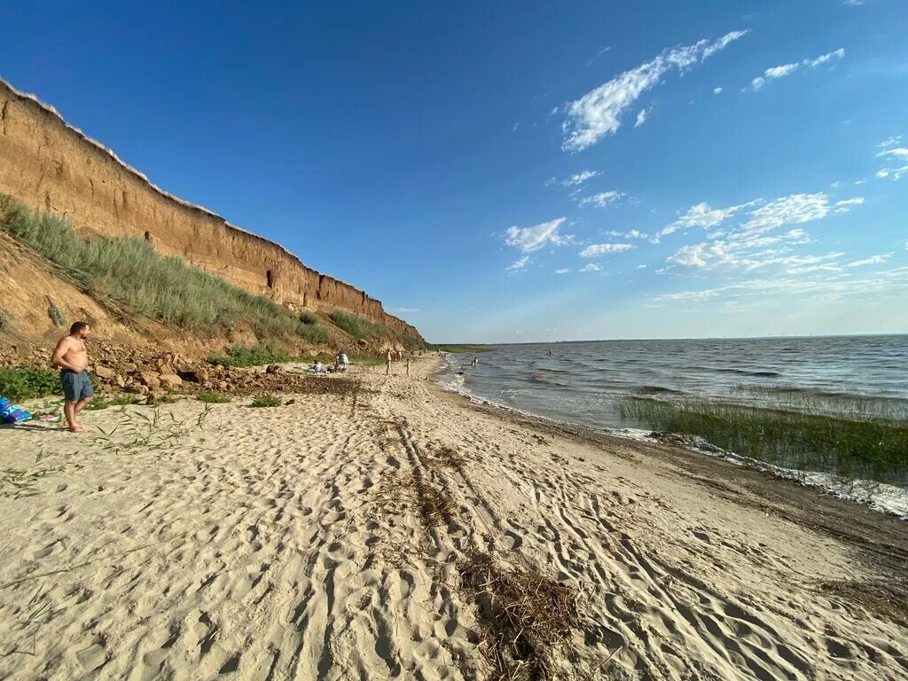 Пляж в селе Маргаритово