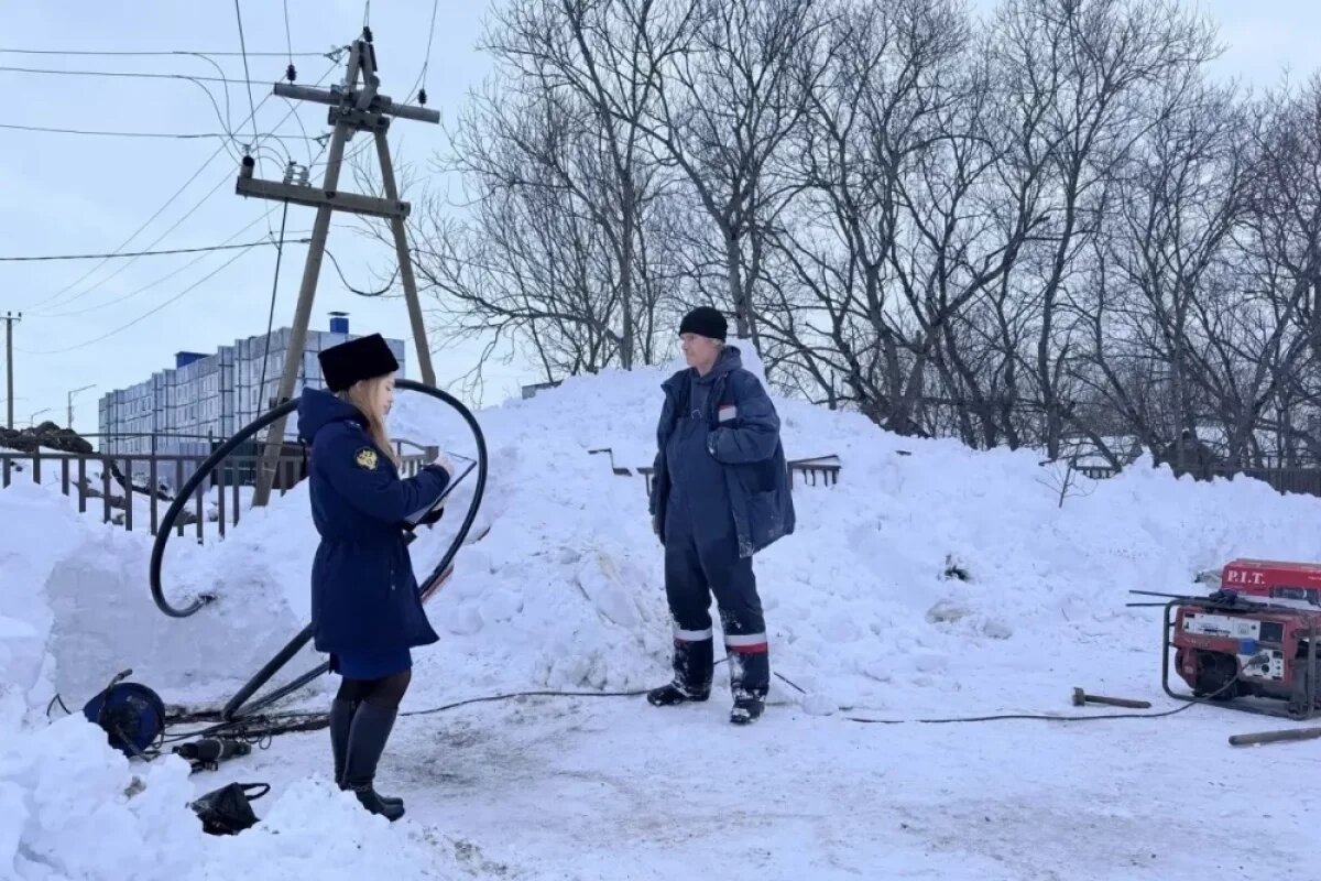    Аварией, оставившей Усть-Большерецк без воды, заинтересовалась прокуратура