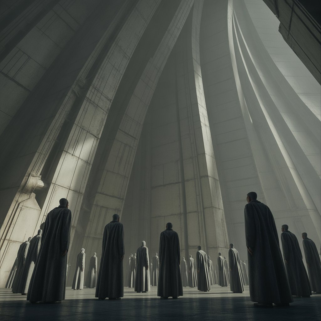 Рисунок "Зло" сгенерированный ИИ.