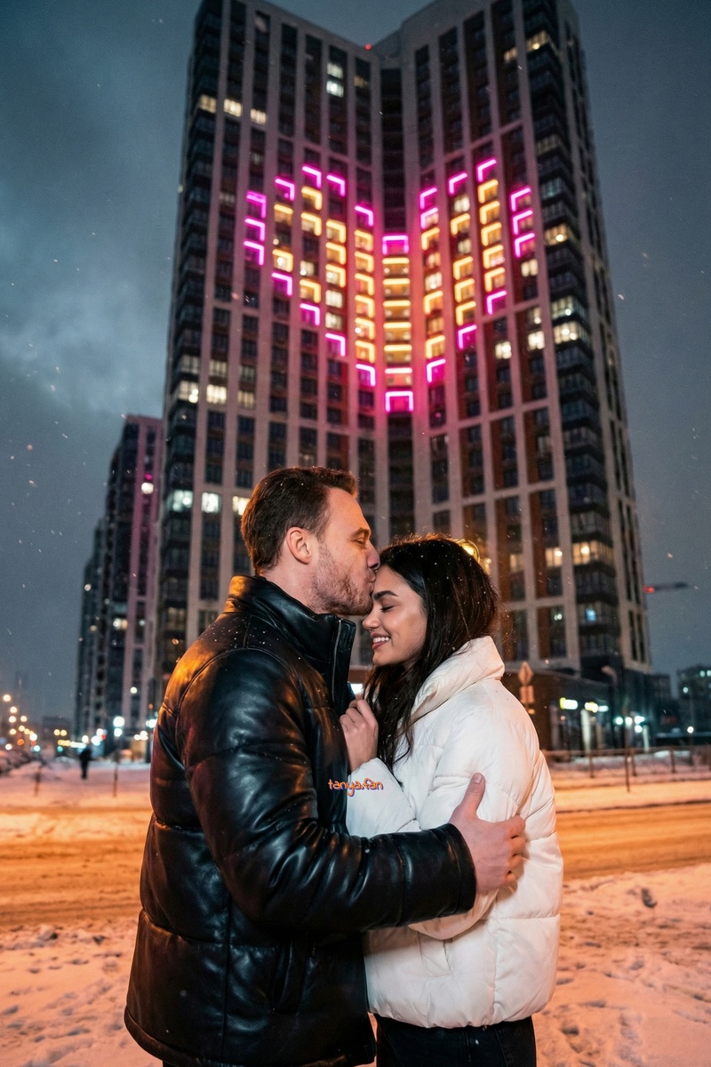 Керем Бюрсин, Селин Ягджиоглу. Фото сделано через ИИ.