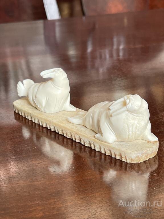 кость моржа, фигурки, Гренландия