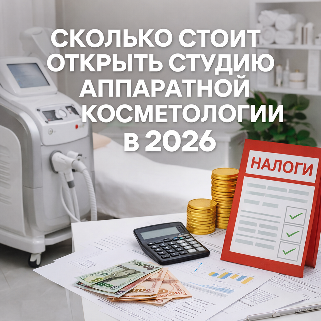 Открыть студию аппаратной косметологии в 2026 году