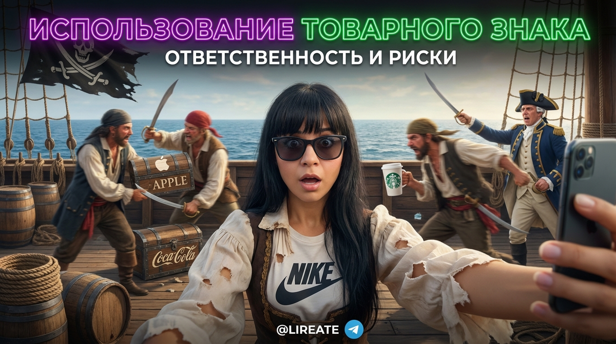    Ответственность и риски при использовании товарного знака Лирейт