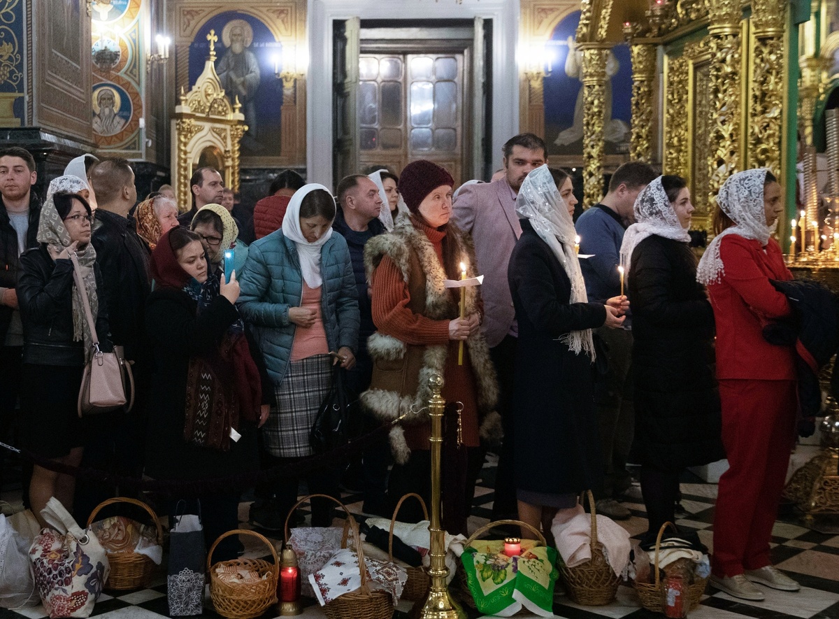     Прихожане православного храма в Молдавии / РИА Новости / Родион Прока