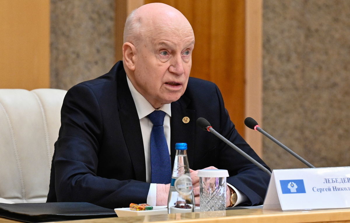    Генеральный секретарь СНГ Сергей Лебедев  Александр Миридонов/POOL/ТАСС