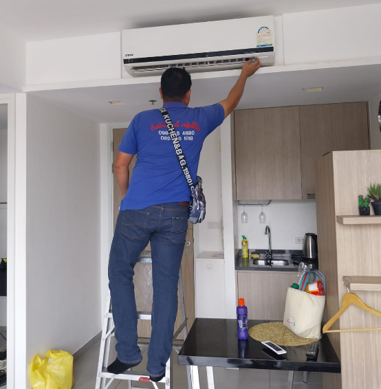 Установка кондиционера в Паттайе