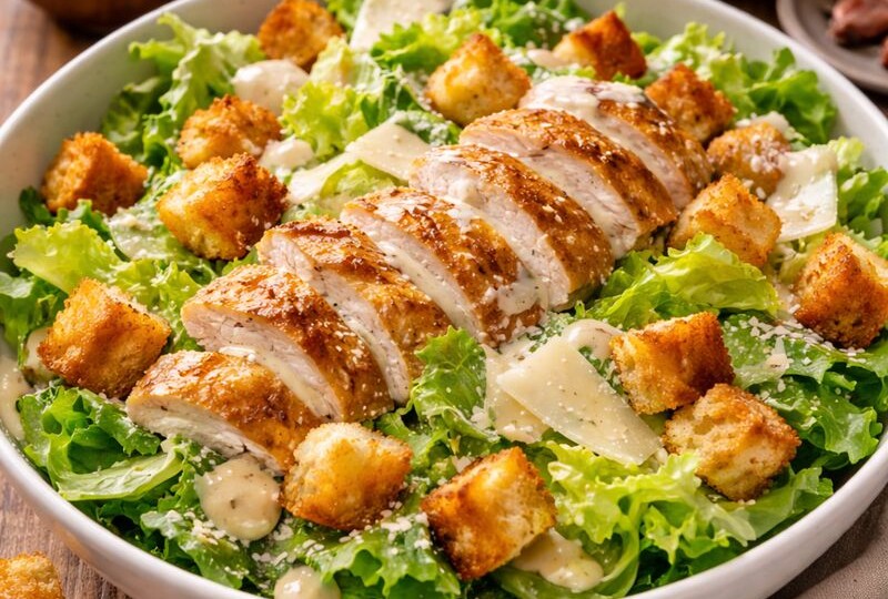 Почему салат Цезарь с курицей дома получается скучным, и что на самом деле даёт ему вкус