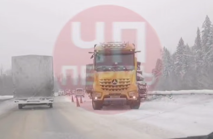    Скриншот видео из ТГ-канала "ЧП Пермь"